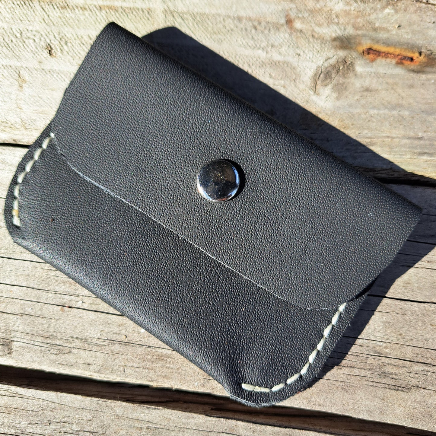 Handstitched Coin & Card Keeper