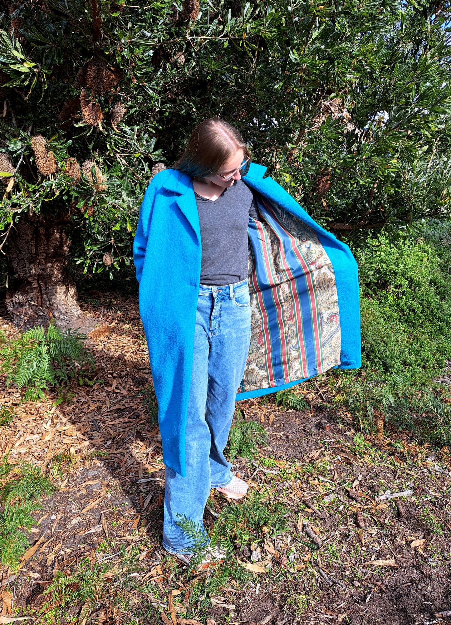 The Heritage Collection - Duster in Bold Blue