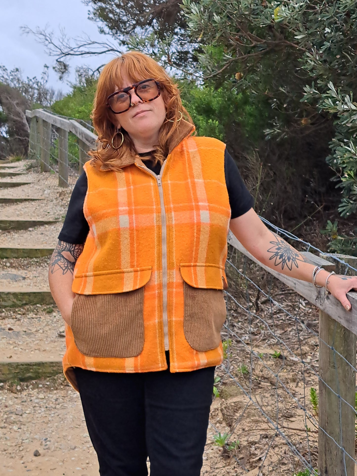 Heritage Body Warmer - Clementine