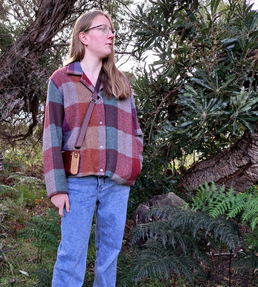 The Heritage Collection - Jacket in Maroon