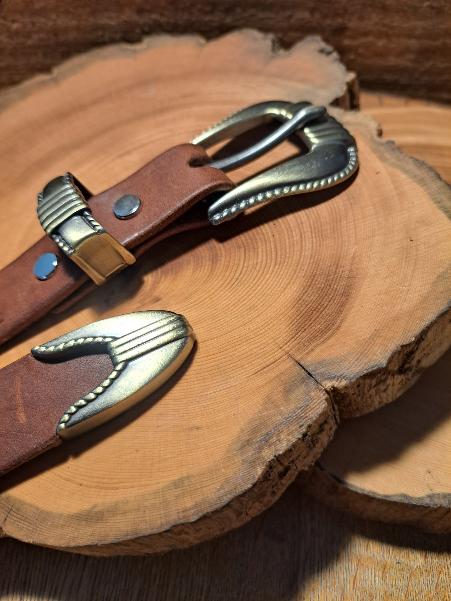 Belt - Western Brass