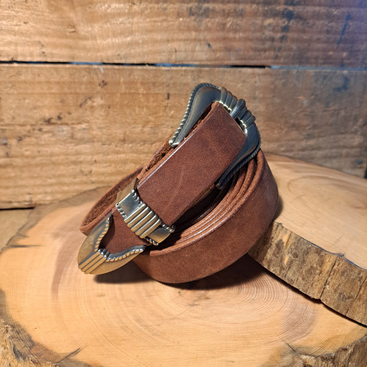 Belt - Western Brass